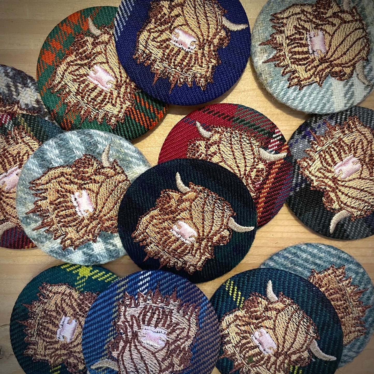 Merry Mirrors, Coo, Thistle and Shetland Sheep