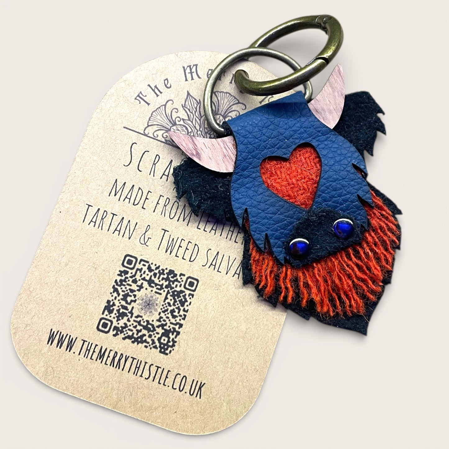 Scrappy Coos Keyring