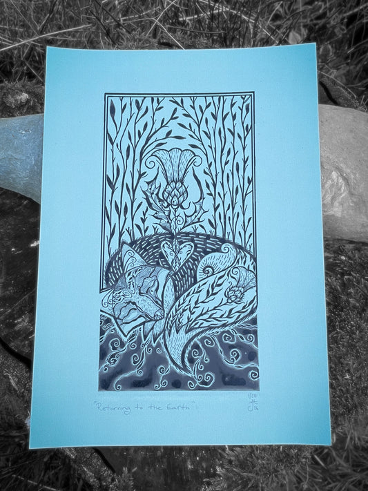 Returning to the Earth Print