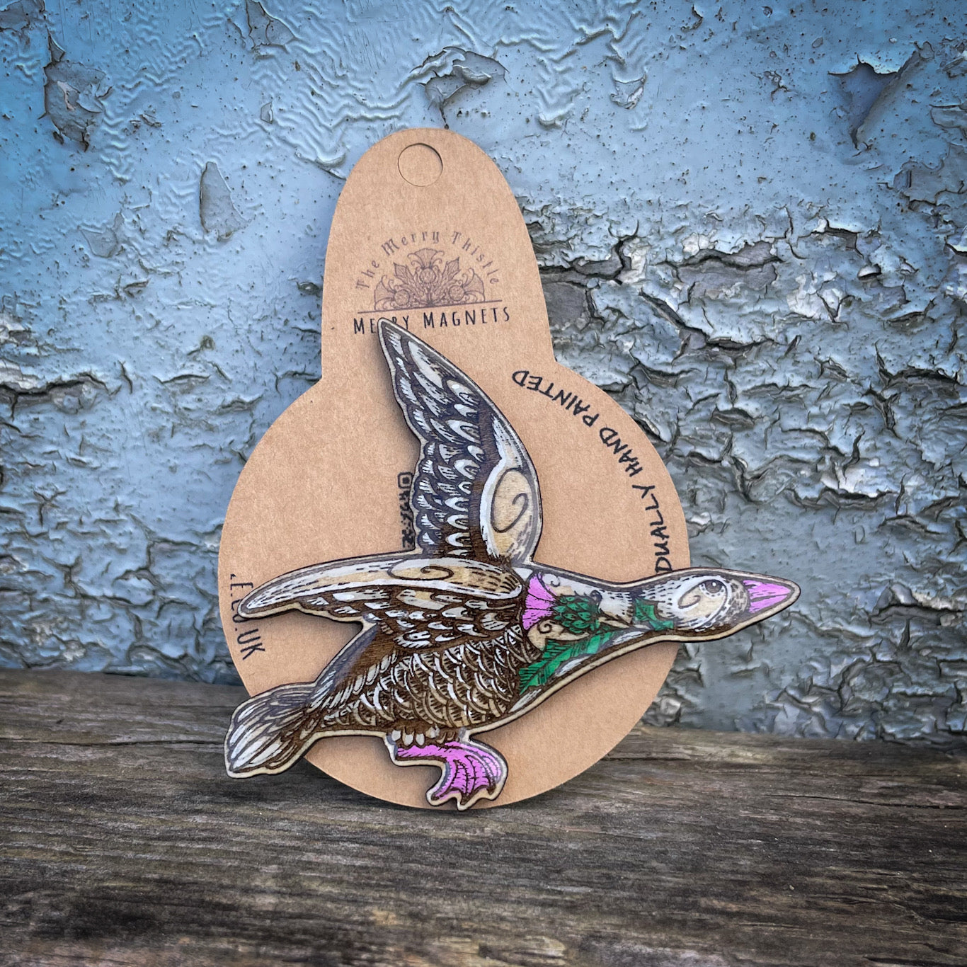 Merry Coastal Fridge Magnet