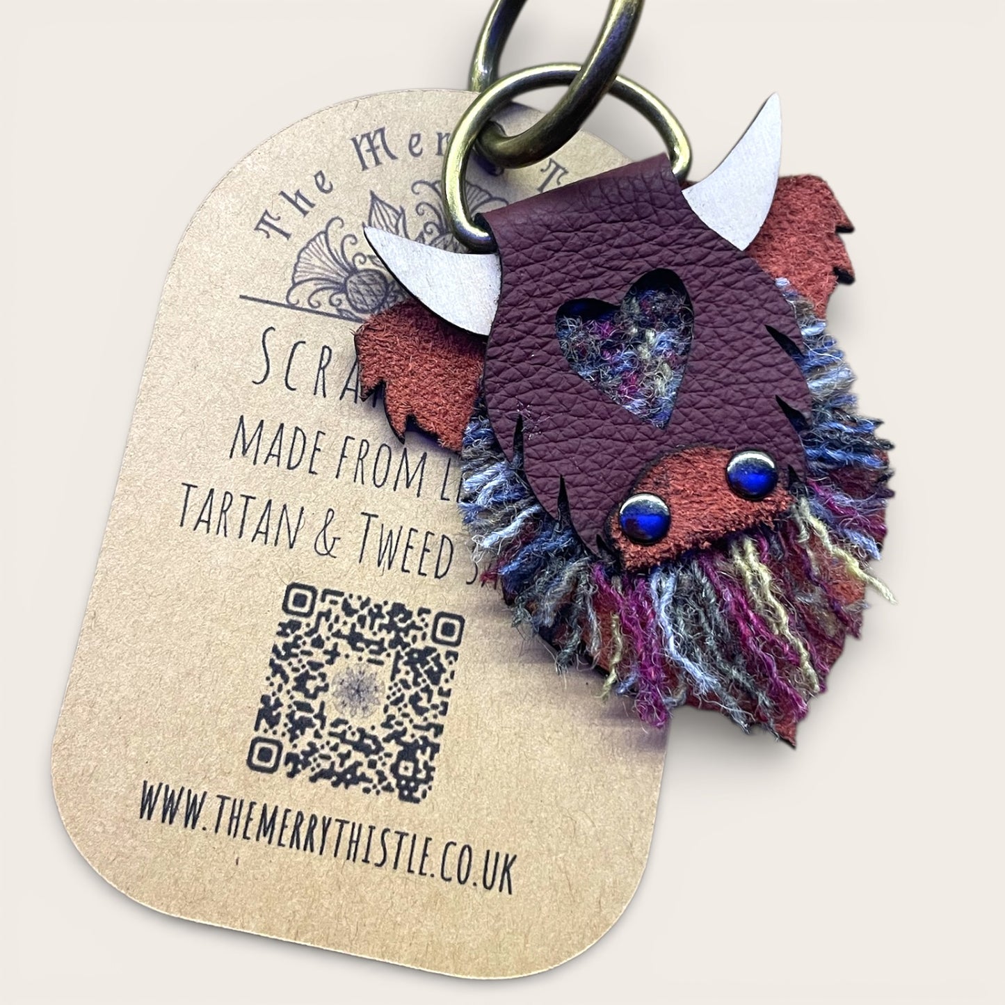 Scrappy Coos Keyring