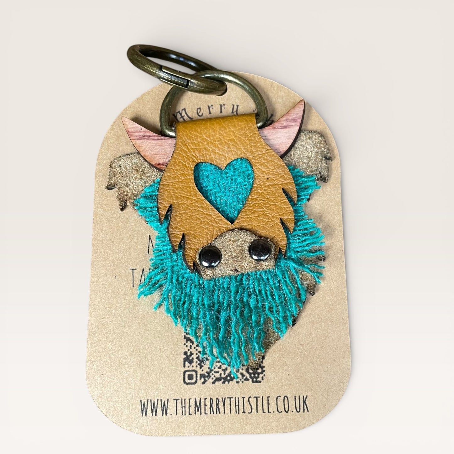 Scrappy Coos Keyring