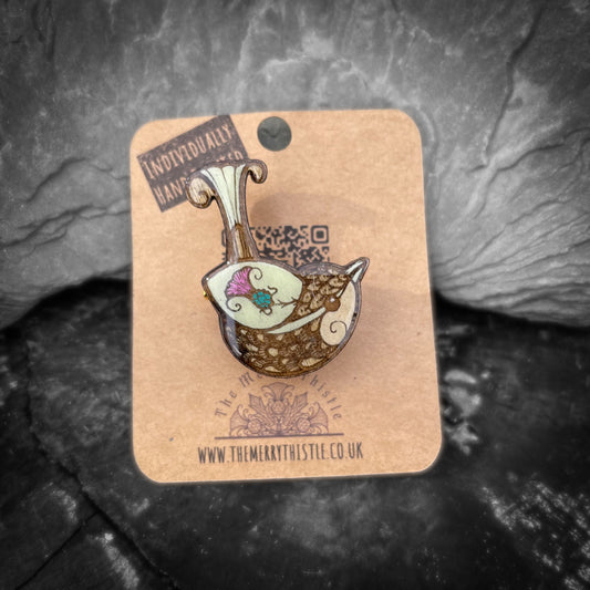 Wren Merry mini pin