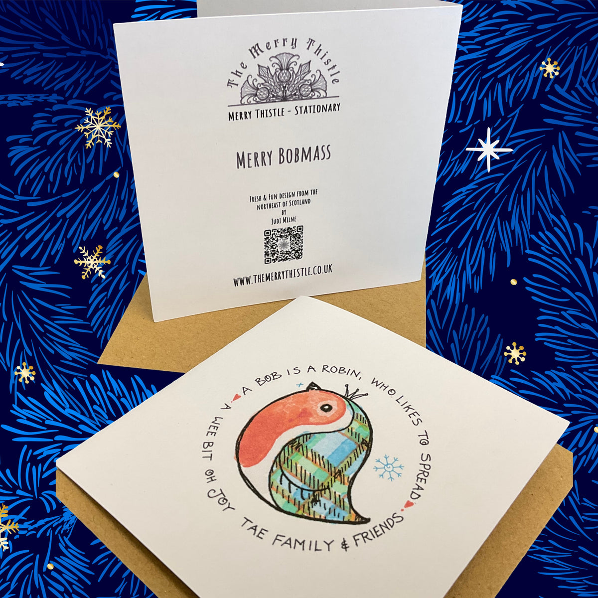 Merry Bobmass Cards