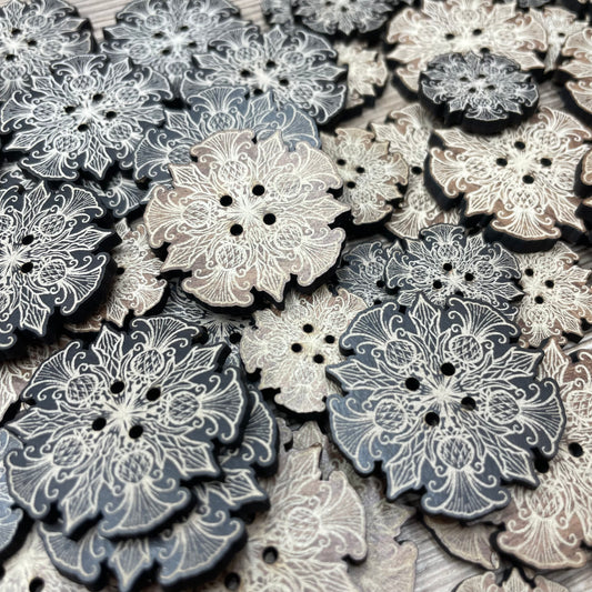 Merry Thistle Buttons