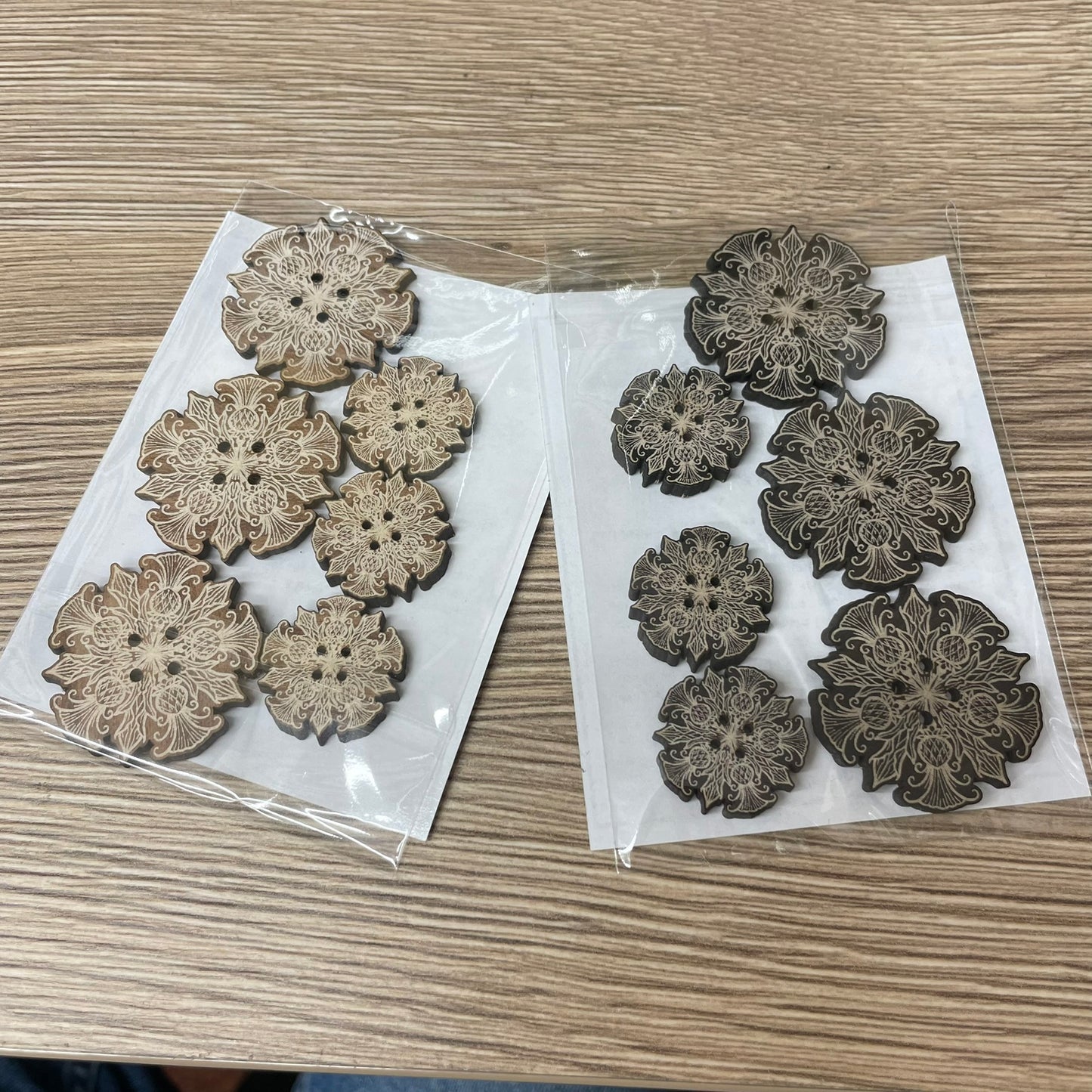 Merry Thistle Buttons